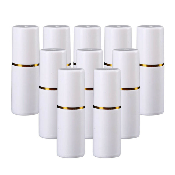 10pc 60ml Mini Refillable Empty Spray Bottles Sprayer Containers White
