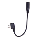 Micro USB female jack To 3.5mm stereo female audio adapter cable  JR