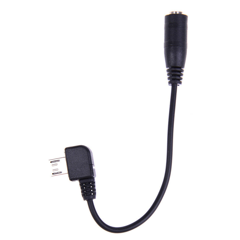 Micro USB female jack To 3.5mm stereo female audio adapter cable  JR