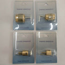 4Sets Stained Glass Grinder Head Bit Diamond Grinding Wheel for Tile Glass