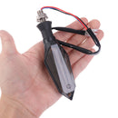2PCS Motorcycle Turn Signals LED Light Flowing Flashing Indicator UniversalS Ew