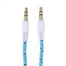 1M 3.5mm Stereo Male to Male Jack Aux Cable Audio Auxiliary Lead For Phone
