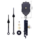 Mute Sweep Quartz Wall Clock Movement Accessories with 2 Long Pointers