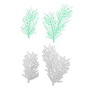 2pcs Metal Cutting Dies Stencils for DIY Scrapbooking Photo Album Branch A