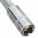 3pcs 1/4 Inch Spring Steels Flexible Flexi Socket Ratchet Extension Bar 6.3mm