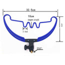 Heavy Duty Sprial Rod Holders Fishing Pole Ground Stand Support Rest Blue