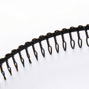 Practical Black Metal Teeth Comb Hairband Hair Hoop Headband For Woman Sexy OS
