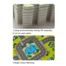 9pcs Baby EVA Foam Puzzle Floor Mat Toddler Traffic Route Interlocking Pad