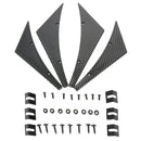 Anti Splitter Diffuser Bumper Canard Lip Tuning Body Kit / Front Deflector