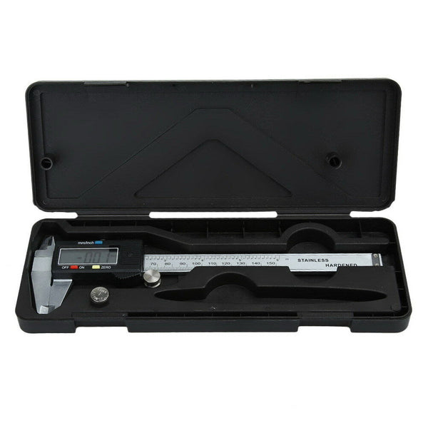 Digital Electronic Gauge Stainless Steel Vernier 150mm 6inch Caliper Micrometer
