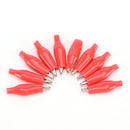 10X Leads HOT for Electrical Jumper Wire Test Cable Alligator Clip 28mm~ JR
