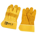Cowhide leather Welder Welding Gloves Wearable Protective Work Gloves 25CM