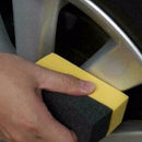 2PCS Car Wheel Waxing Tire Polishing Compound Washing Cleaning Sponge Pad B T2Y5