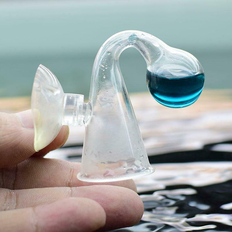 Carbon Dioxide CO2 Monitor Glass Drop Ball Checker Tester Aquarium Solution