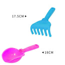 5pcs Kids Beach Sand Water Play Toys Bucket Spade Shovel Rake Set Gifts