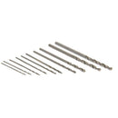 Mini Micro Aluminum Hand Drill With Keyless Chuck +10 Twist Drills Rotary T