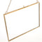 Metal & Glass Hanging Photo Frame Portrait & Landscape & Specimen 18x13cm