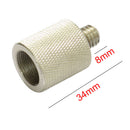 Female To Male Screw Microphone Thread Adapter Mic Stand Aluminum Alloy Stable