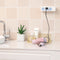 Self-Adhesive Power Strip Holder Fixator-Wall-Mounted Socket Cable OZ