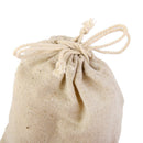 10x Small Burlap Jute Hessian Wedding Favor Gift Bags Drawstring Pouch Sack