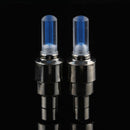 4x LED Lamp Flash Tyre Wheel Valve Cap Light For Car  Bike Magnetic Cozy JR