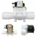 12V 1/2inch N/C Plastic Electric Solenoid Valve Magnetic Water Air Normally B5R3