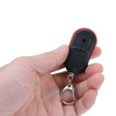 Anti Lost Alarm Key Finder Locator LED Whistle Sound Control Keychain Keyring