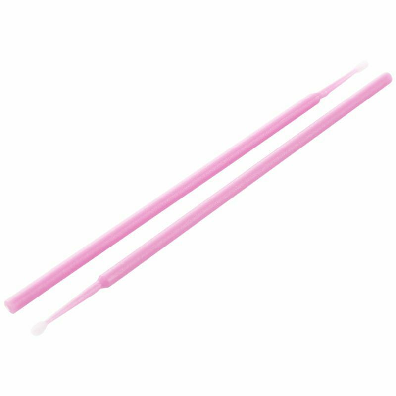 100 Pcs Disposable Swab Applicator Micro Brush Eyelashes Extension Mascara  Q6U9