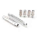 12 String Tune-O-Matic Tailpiece & Bridge Kit Set For Electric Guitar - SilverJR