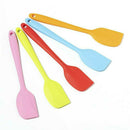 1*Heat Resistant Non-Stick Silicone Spatula Flexible Rubber Scraper Kitchen Tool