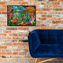 5D Peacoke Garden DIY Diamond Painting Full Round Rhinestone Cross Stitch