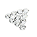 10pcs 30mm Diamond Crystal Glass Door Drawer Cabinet Furniture Handle Knob
