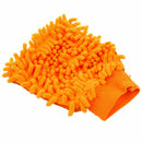 Cleaning Mitt Chenille 4 Pack/21cm*17cm,,Orange J9F3