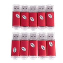 10pcs USB Flash Drive 128 MB Key Chain Flash Memory Drive U-Disk for Win 8