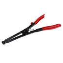 Red Steel Automotive Car Exhaust Pipe Removal Spring Clamp Pliers Tool 300mm