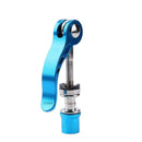 Aluminium Alloy Quick Release Bike Seat Post Clamp Seatpost Skewer blue A