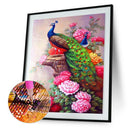 5D DIY Full Drill Diamond Painting Lordly Peafowl Cross Stitch (B1550)