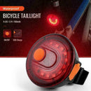 USB Rechargable Outdoor Bicycle Tail Lights Warning Flashlights Front Lamps N7E7