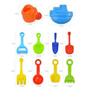 Set of 25 Baby Kid Beach Toys with Castle Bucket Spade Shovel Rake Kettle C J9O4