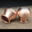 Two Times Heating Mongolian Red Copper Fire Cupping Jars Therapy Body Cuppi