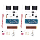 2 Pieces DIY Tesla Coil Plasma Electronics Musical Horn Speaker Kit Produce Arc