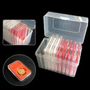 1 Pcs 10 Coin Capacity Holder Slabs Storage Box Case For Plastic Portabl@