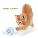 4pcs Animal Pet Grinding Catnip Toys Mini Cute Cat Plush Interactive Toys