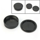 Black Plastic Rear Cover + Body Cap Fit For all M42 42mm Camera & Lens