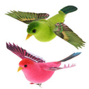 2Pcs Spreading Wings Artificial Feather Foam Bird Home Garden Wedding Decor