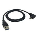 3.28Ft 1M 90 Degree Usb 3.1 Type C Male To Usb 3.0 Type A Male Data Sync An