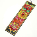 DIY Owl Special Shaped Diamond Painting Leather Bookmarks with Tassel Gifts