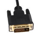 DVI-D Male Analog (24+1) to 15-pin VGA Female Connector Adapter