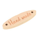 Random Mixed Painting With"Hand made" 2 Holes Sewing Wood Buttons Scrapbookin JR