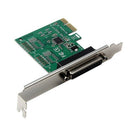 2X(Pci-E Parallel Port Expansion Card Pci Express to Lpt Port Converter Ada